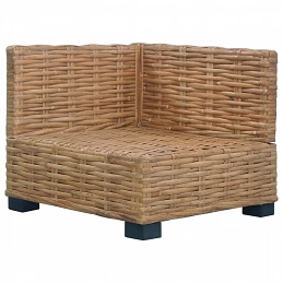 Acquista Divano Angolare con Cuscini in Rattan Naturale con riferimento GHV-286279 della ditta GARDENHOME