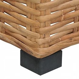 Acquista Divano Angolare con Cuscini in Rattan Naturale con riferimento GHV-286279 della ditta GARDENHOME
