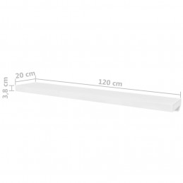 Acquista Mensole a Parete 4 pz Bianco 120 cm con riferimento GHV-276000 della ditta 