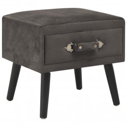 Acquista Comodini Grigi 2 pz 40x35x40 cm in Velluto con riferimento GHV-276386 della ditta 