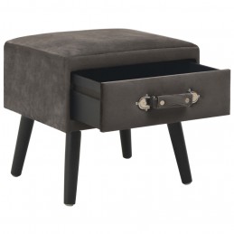 Acquista Comodini Grigi 2 pz 40x35x40 cm in Velluto con riferimento GHV-276386 della ditta 