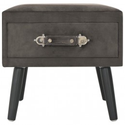 Acquista Comodini Grigi 2 pz 40x35x40 cm in Velluto con riferimento GHV-276386 della ditta 