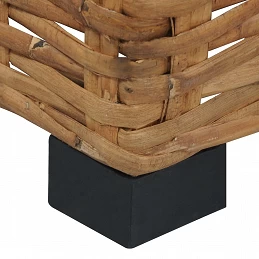 Acquista Tavolino da Caffè 47x47x28 cm in Rattan Naturale con riferimento GHV-286282 della ditta GARDENHOME