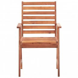 Acquista Sedie da Pranzo da Esterni 4 pz in Legno Massello di Acacia con riferimento GHV-3051100 della ditta GARDENHOME
