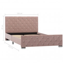 Acquista Giroletto Rosa in Velluto 120x200 cm con riferimento GHV-286825 della ditta 