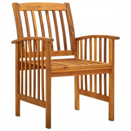 Acquista Sedie da Pranzo per Giardino 3pz Cuscini in Massello di Acacia con riferimento GHV-312131 della ditta 