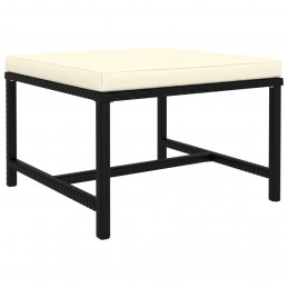 Acquista Set Divani da Giardino 3 pz con Cuscini in Polyrattan Nero con riferimento GHV-313514 della ditta 