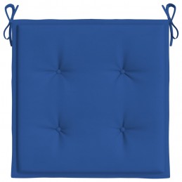 Acquista Cuscini per Sedia 4 pz Blu Reale 50x50x3 cm in Tessuto Oxford con riferimento GHV-314060 della ditta 