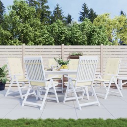 Acquista Cuscini per Sedie 6 pz Crema 120x50x3 cm in Tessuto con riferimento GHV-314106 della ditta 