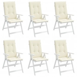 Acquista Cuscini per Sedie 6 pz Crema 120x50x3 cm in Tessuto con riferimento GHV-314106 della ditta 