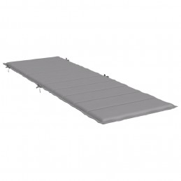 Acquista Cuscino per Lettino Grigio 186x58x3 cm in Tessuto Oxford con riferimento GHV-314159 della ditta 