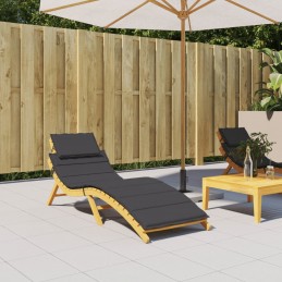 Acquista Cuscino per Lettino Nero 186x58x3 cm in Tessuto Oxford con riferimento GHV-314165 della ditta 