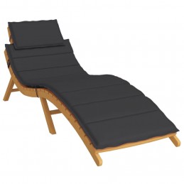 Acquista Cuscino per Lettino Nero 186x58x3 cm in Tessuto Oxford con riferimento GHV-314165 della ditta 