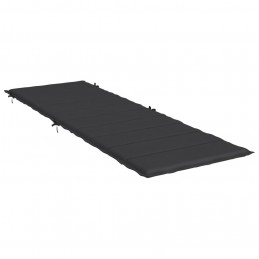 Acquista Cuscino per Lettino Nero 186x58x3 cm in Tessuto Oxford con riferimento GHV-314165 della ditta 