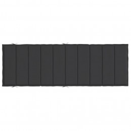 Acquista Cuscino per Lettino Nero 186x58x3 cm in Tessuto Oxford con riferimento GHV-314165 della ditta 
