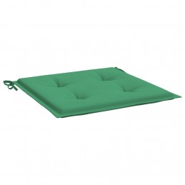 Acquista Cuscini per Sedia 4 pz Verdi 50x50x3 cm in Tessuto Oxford con riferimento GHV-314048 della ditta 