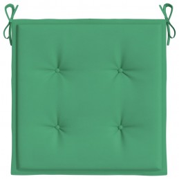 Acquista Cuscini per Sedia 4 pz Verdi 50x50x3 cm in Tessuto Oxford con riferimento GHV-314048 della ditta 