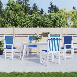Acquista Cuscini per Sedia 4 pz Blu Reale 100x50x3 cm in Tessuto Oxford con riferimento GHV-314144 della ditta 