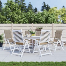 Acquista Cuscini per Sedie Alte 6 pz Tortora 120x50x3 cm in Tessuto con riferimento GHV-314112 della ditta 