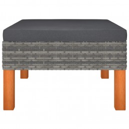 Acquista Set di Divani da Giardino 3 pz Polyrattan Massello di Eucalipto con riferimento GHV-315757 della ditta 