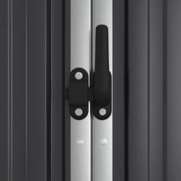 Acquista Capanno per Attrezzi Antracite 161x89x161 cm Acciaio Zincato con riferimento GHV-316211 della ditta 