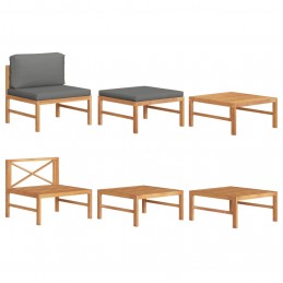 Set Divani Giardino 3 pz...