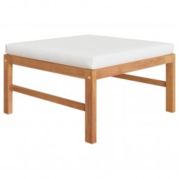 Acquista Set Divani Giardino 3 pz Cuscini Crema in Legno di Teak con riferimento GHV-316108 della ditta 
