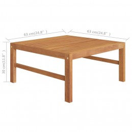 Acquista Set Divani Giardino 3 pz Cuscini Crema in Legno di Teak con riferimento GHV-316108 della ditta 