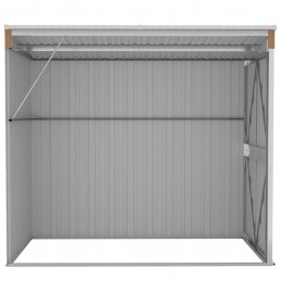 Acquista Capanno Giardino a Parete Marrone 118x194x178cm Acciaio Zincato con riferimento GHV-316224 della ditta 