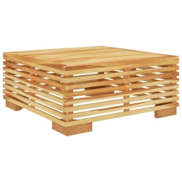 Acquista Poggiapiedi Giardino Cuscino Grigio Scuro Legno Massello Teak con riferimento GHV-319161 della ditta 