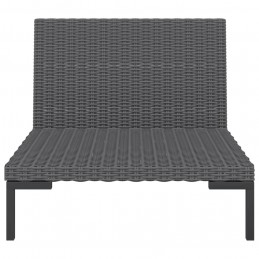 Acquista Divani da Giardino 2pz con Cuscini in Polyrattan Mezzo Tondo con riferimento GHV-318602 della ditta 
