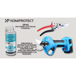 Acquista Solvente protettivo per forbici elettriche SP46 con riferimento K693 della ditta KOMIPROTECT