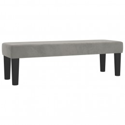 Acquista Panca Grigio Chiaro 100x30x30 cm in Velluto con riferimento GHV-346666 della ditta 