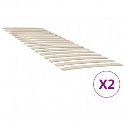 Acquista Reti a Doghe con 34 Doghe 2 pz 70x200 cm con riferimento GHV-3203719 della ditta 