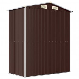 Acquista Capanno da Giardino Marrone Scuro 192x108x223cm Acciaio Zincato con riferimento GHV-319273 della ditta 