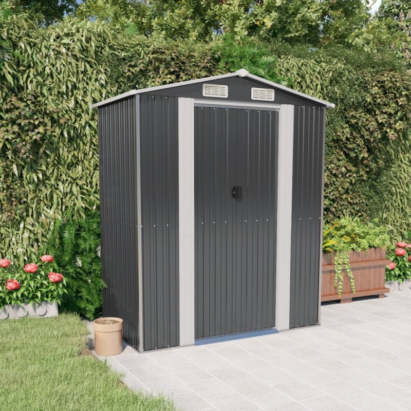 Acquista Capanno da Giardino Antracite 192x108x223 cm in Acciaio Zincato con riferimento GHV-319271 della ditta 