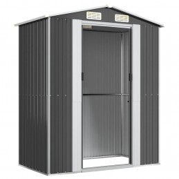 Acquista Capanno da Giardino Antracite 192x108x223 cm in Acciaio Zincato con riferimento GHV-319271 della ditta 