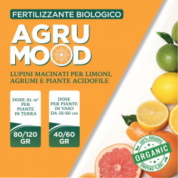 Acquista AGRUMOOD LUPINI MACINATI PER AGRUMI 5 kg per limoni in vaso e in terra e piante acidofile con riferimento GH026 della ditta GARDENHOME