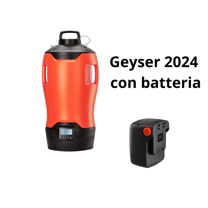 Acquista Geyser Nebulizzatore E25 MI CON BATTERIA con riferimento 423+312/7 della ditta Stocker