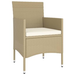 Acquista Set Bistrot da Giardino 5 pz Polyrattan e Vetro Temperato Beige con riferimento GHV-3058370 della ditta 