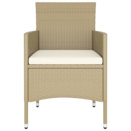 Acquista Set da Pranzo per Giardino 5 pz in Polyrattan Beige con riferimento GHV-3058330 della ditta 