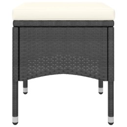 Acquista Set Mobili da Pranzo per Giardino 5 pz Polyrattan e Acacia Nero con riferimento GHV-3058332 della ditta 
