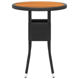 Acquista Set Salotto da Giardino 5 pz in Polyrattan Nero con riferimento GHV-3058476 della ditta 