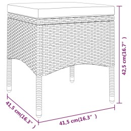 Acquista Set Divani da Giardino 5 pz in Polyrattan Nero con riferimento GHV-3058474 della ditta 