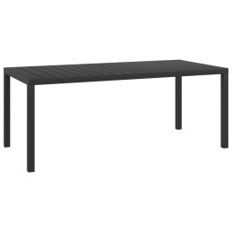 Acquista Set Pranzo da Giardino 9 pz con Cuscini in Polyrattan Nero con riferimento GHV-3095020 della ditta 