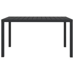 Acquista Set da Pranzo per Giardino 5 pz con Cuscini Polyrattan Nero con riferimento GHV-3095017 della ditta 