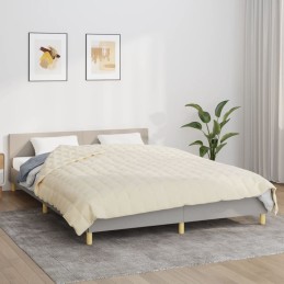 Acquista Coperta Ponderata Crema Chiaro 220x230 cm 11 kg Tessuto con riferimento GHV-3154879 della ditta 