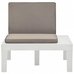 Acquista Sedie a Sdraio da Giardino e Cuscini 2 pz in Plastica Bianche con riferimento GHV-3054424 della ditta GARDENHOME
