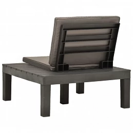 Acquista Sedie a Sdraio da Giardino e Cuscini 2 pz in Plastica Antracite con riferimento GHV-3054426 della ditta GARDENHOME