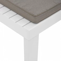 Acquista Sedie a Sdraio da Giardino con Cuscini 2 pz in Plastica Bianche con riferimento GHV-3059823 della ditta GARDENHOME